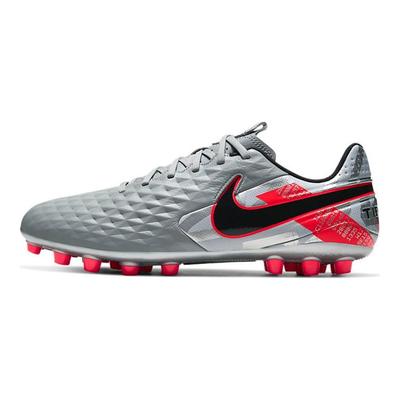 Legend 8 Academy AG Artificial 'Grey Red' Training Soccer Shoes AT6012-906