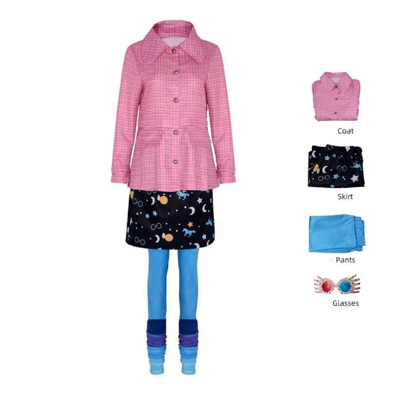 Potter Luna Harry Lovegood Stage Performance Costumes Roleplay Party Halloween