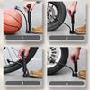 Portable Bike Floor Pump High Pressure Floor Bicycles Pump Inflator Cycling Small Manual Tire Pump Riding Accessories