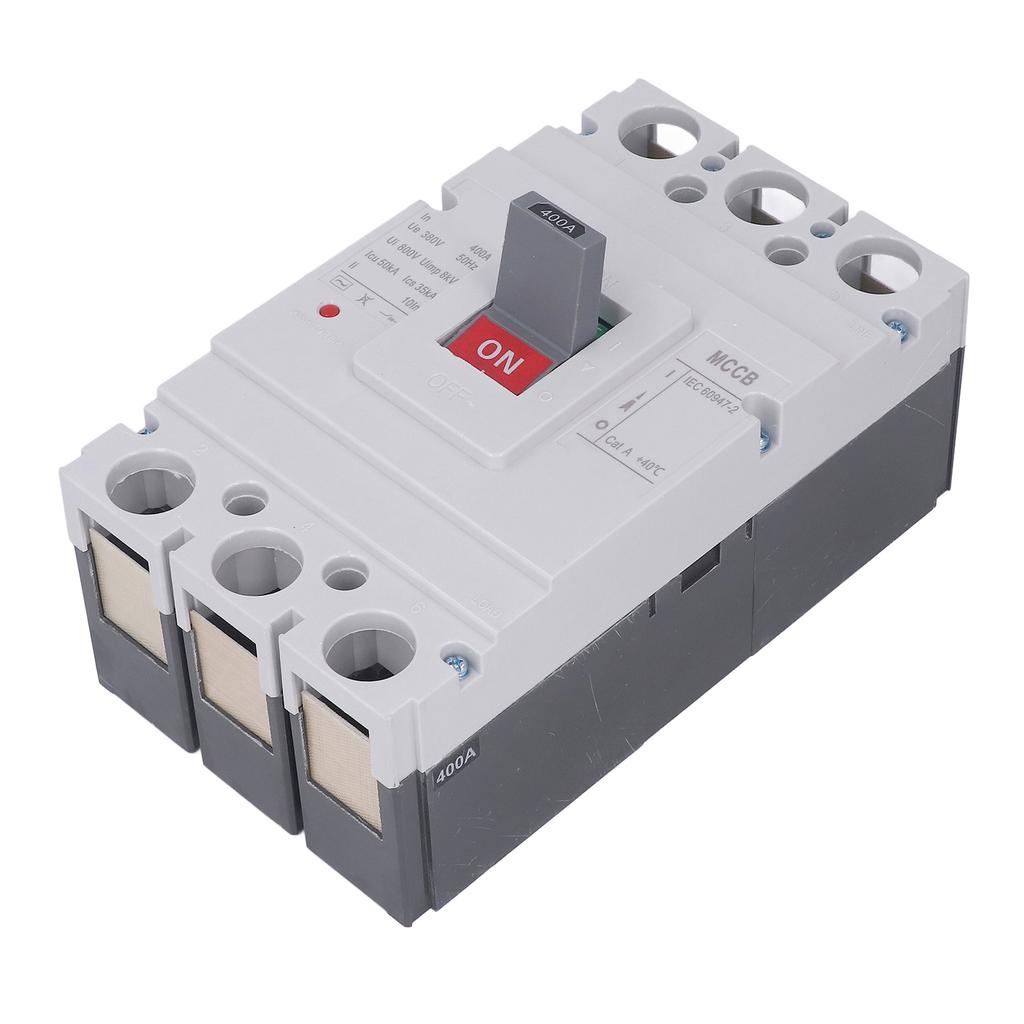 3P Overload Protection Circuit Breaker PC Flame Retardant Housing Circuit Breaker AC380V 400A