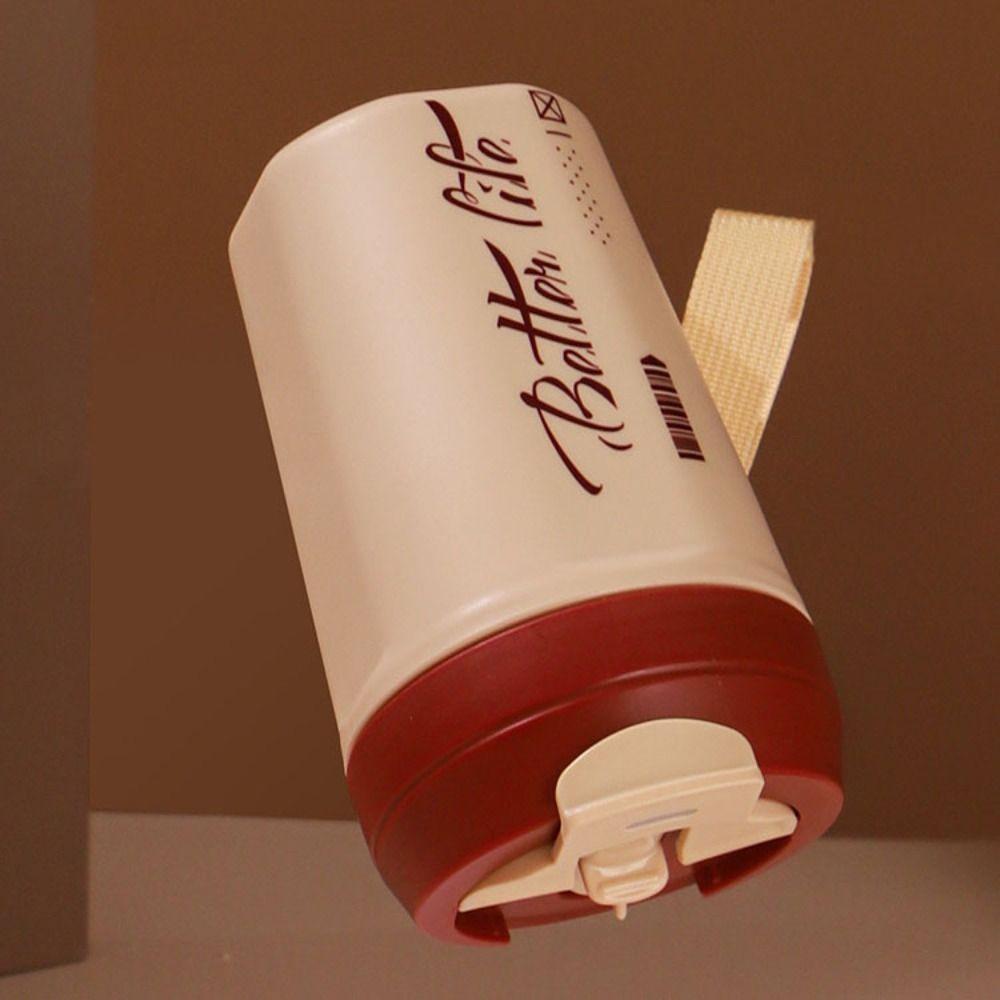 Stainless Steel Coffee Vacuum Flask Keeps Cold and Heat Coffee Thermos Mug  Office Home