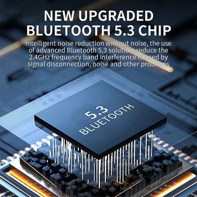Kebedumei Bluetooth 5.3 Motorradhelm Headset Kabellos Freisprechanruf Wasserdicht Geräuschunterdrückung Super Lange Standby-Zeit Ohrhörer