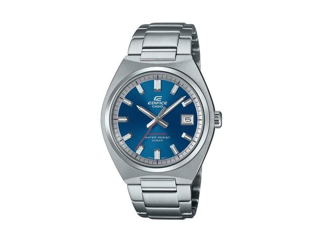 Casio EDIFICE EFB-109DJ-2AJF Blue Dial Stainless Steel Men Watch Date Indicator