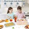 SIlicone Mini Ice Cube Trays Easy Twist Release Free of BPA Ice Block Mold Dishwasher Safe Reusable Round Ice Cube Trays