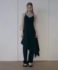 ODER Diagonal Check Dress - Black Check