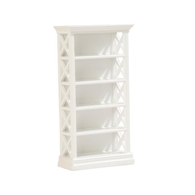 1:12 Casă de păpuși Bibliotecă miniaturală Dulap de depozitare Masă de sufragerie Mobilier de birou Model de casă Decor Jucărie Accesorii pentru casă de păpuși