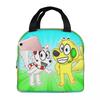 Geïsoleerde Lunchbox Tylers En Snowi Gaming Accessoires Voedselbox Ins Stijl Thermische Koeler Bento Box Voor School
