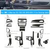 Car-Styling Carbon Fiber Car Interior Center Console Color Change Molding Sticker Decals For BMW 1/2Series 2 doors F21 F22 F23
