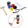 1Set Immortal Daruma Unbreakable Wooden Man Magic Toy Fun Toy Accessory