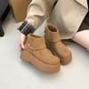 Thick-soled Martin Boots Women's 2025 New Autumn Retro British Style Versatile Two Wear Small Thin Boots Short Boots