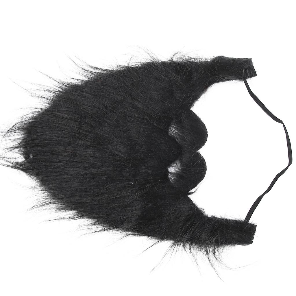 Stimulated Fake Beard Funny False Moustache Whiskers Facial Hair for Halloween Cosplay