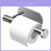 Wall Toilet Mount Self Adhesive Stick Roll Holders Polished Stainless Steel