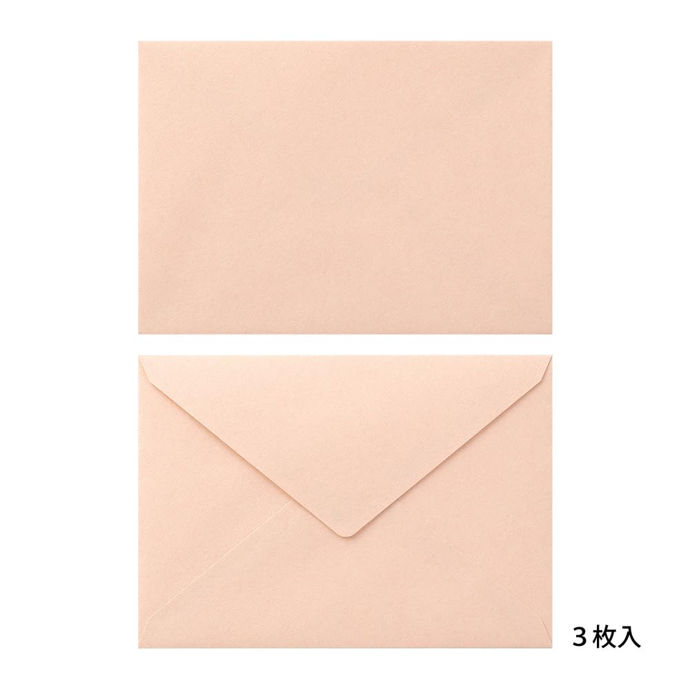 Midori Letter Set Roadside Floral Stationery Envelopes 20541006 20542006 "Happy Pattern" +