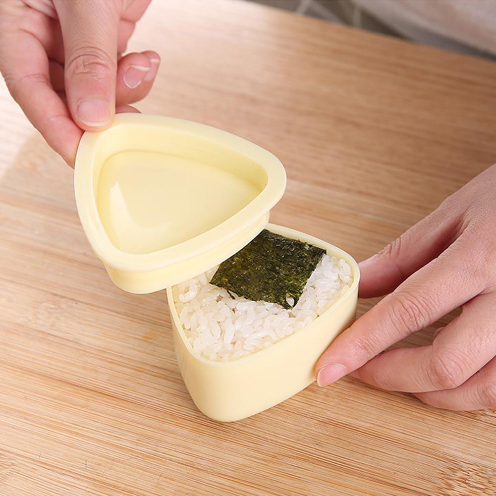 3Pcs Diy Onigiri Mold Musubi Press Maker Triangle Rice Sphere For Kids Mold Maker For Kid Lunch Bento Kitchen Tools