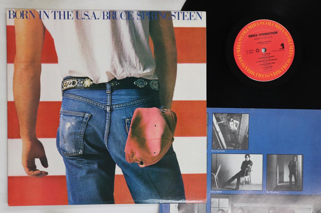 LP Record BRUCE SPRINGSTEEN - Born In The USA QC38653 COLUMBIA 1984 US Rock Used