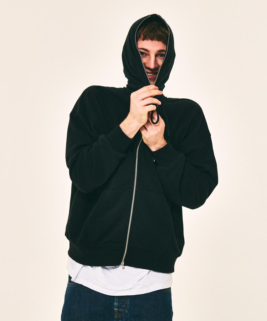 Verse One Paisley Logo Bandana Full Zip Hoodie Black/Green