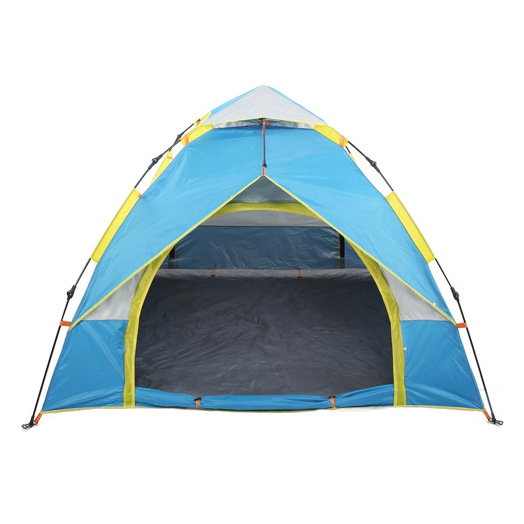 Camping Tent Waterproof Folding Automatic Quick Opening Double Layer for 2‑3 Person