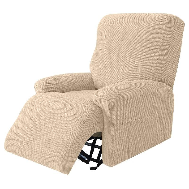 Jacquard Recliner Cover Elastic Sofa Covers Couch Cover Stretch Slipcovers Sofa Armchair Case Anti-Dust Lazy Boy Sofa