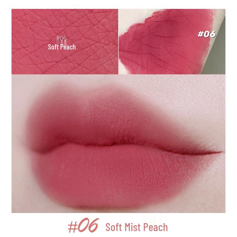 CARMELA Lipstick K04 Milk Coffee Matte Lip Glaze - Autumn/Winter Whitening Authentic.