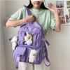 Cartoon Bear Backpack Cute Student Backpack Computer Bag