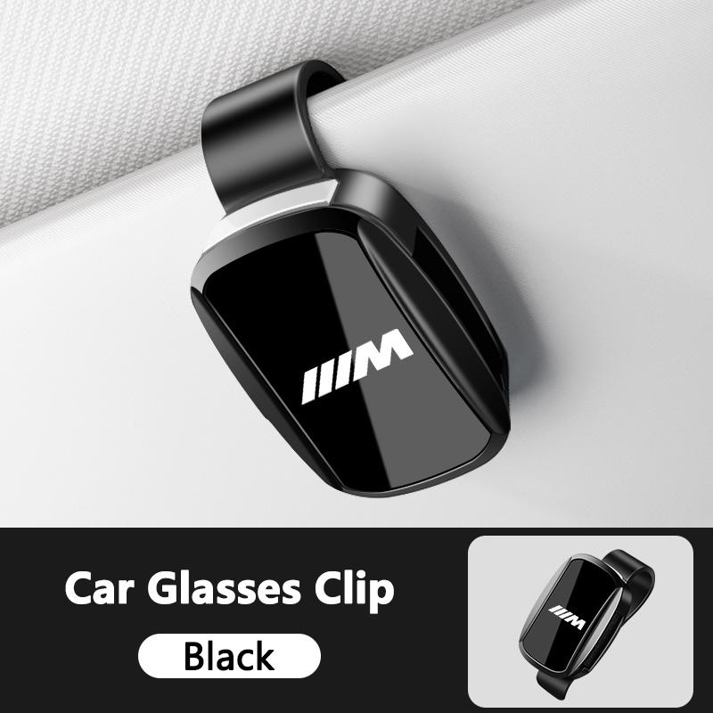 Fashion Car Sun Visor Glasses Clip Sunglasses Storage Holder For BMW M 50th 1 2 3 4 5 7 Series X1 X3 X4 X5 X6 X7 F10 F30 E46 E60 blvc18