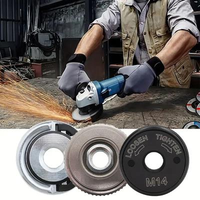 1Pcs Inner Outer Angle Grinder Flange Nut For Bosch For Metabo For Milwaukee For Makita For Dewalt