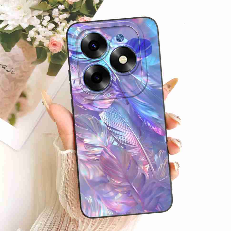 For Itel S23 Plus 4G Case Simple Style Sunset Soft Silicone Back Cover For ITEL S23 Plus 4G Phone Cases Fundas