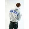 Damen Kapuzenpullover Amerikanischer Retro Persönlichkeit Einfacher Trend Kapuzenpullover Herren und Damen Locker Vielseitig Pullover Jacke