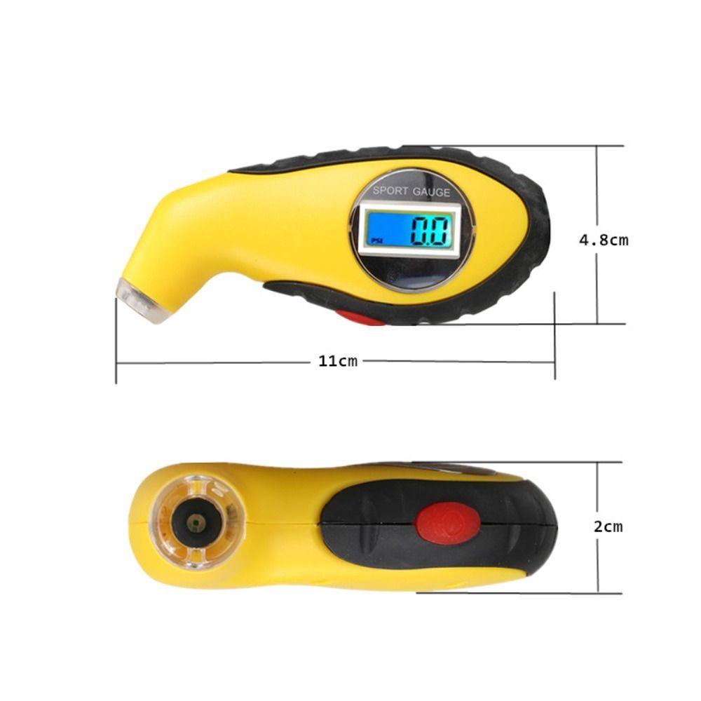 Car Accessories Tyre Pressure Digital Meter Detector Tire Pressure Gauge  Motorcycle