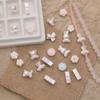 1pc Little Alloy Bear Bead Bunny Beaded Lucky Beads DIY Charm Beads Handmade Jewelry Accessories