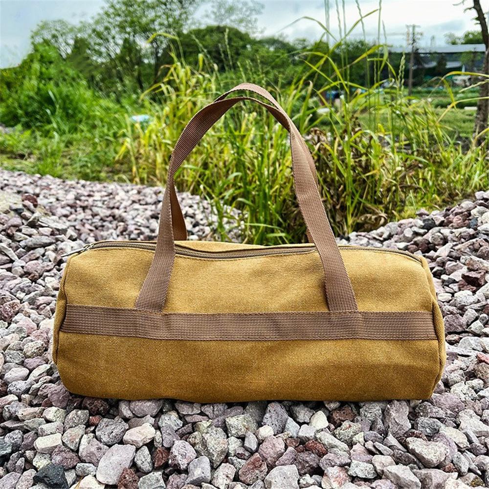 Multifunctional Tent Stake Rope Bag Portable Nails Hardware Storage Toolkit Outdoor Camping Canvas Tools Pouch for Travelling