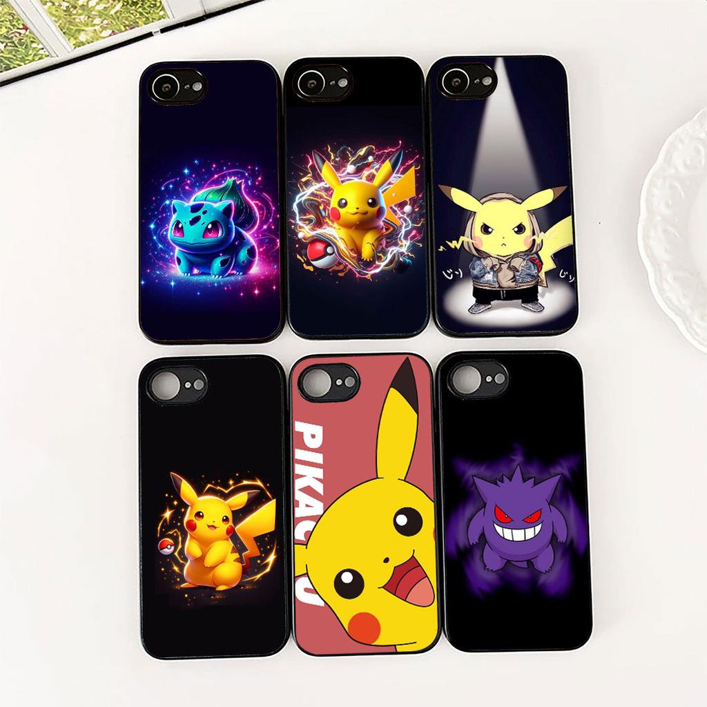 P-Pokemons GO Gengar P-Pikachus Phone Case for Motorola Moto G86 G57 E14 E15 G14 G34 G67 G84 G24 A54 G15 Power E22 Cover