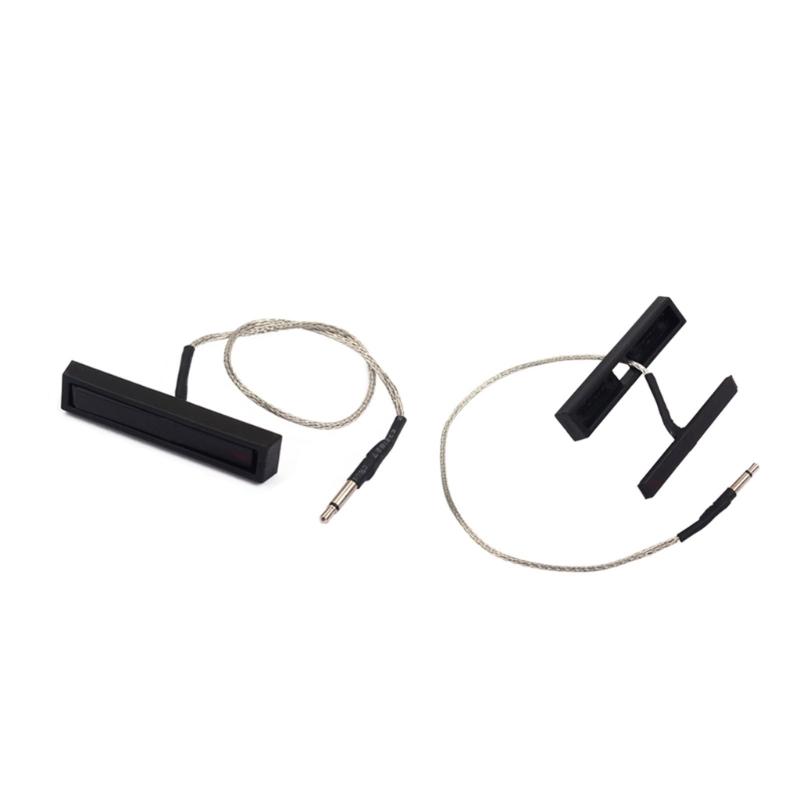 Compacts Violin Pickup Preamp With ±12dB Tone Adjustment and Universal Audios Jacks for Seamless Integration