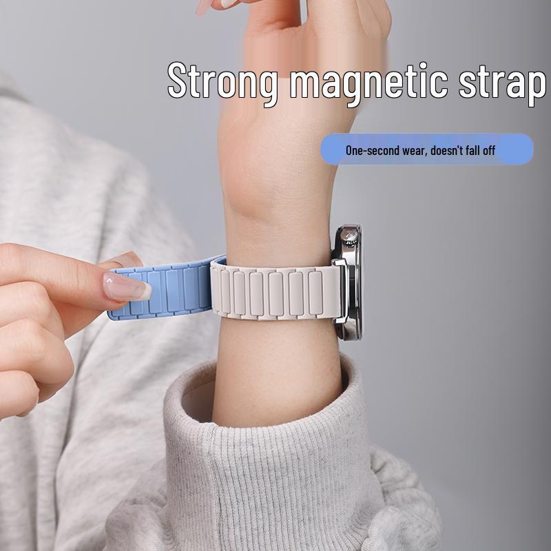 Huawei Watch GT5/GT4/GT6 Magnetisches Silikon 22mm Armband für Herbst und Winter