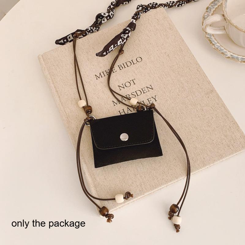 

1pc Vintage Casual Compact and Exquisite Crossbody Bag for Women in Winter Niche Mini Personalized Bag 10x8x2cm чёрный