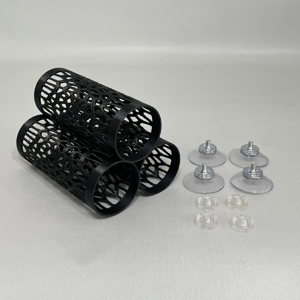 Shelter Function 3-in-1 Betta Fish Tunnel Betta Hammock Shrimp Hiding Holes  Aquarium Decorations