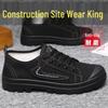 Herr Andningsbara Vattentäta Halkfria Arbetsskor - Slitstarka & Lukthämmande Fritidsskor