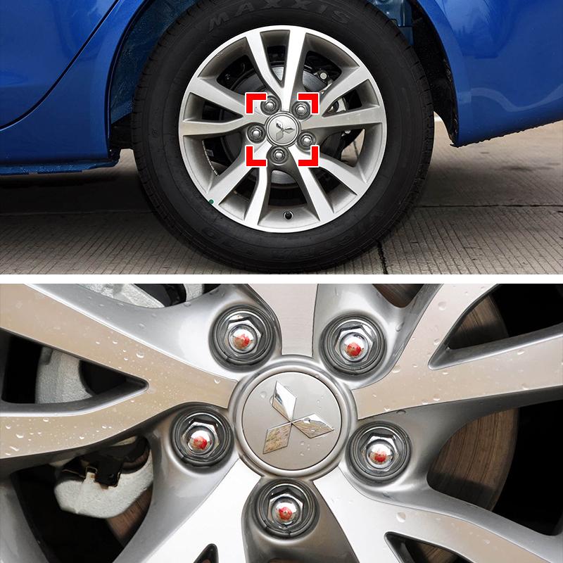 Stylizacja Samochodu Nakładki na Środkowe Dekielki Kół Pokrywa Felgi 4 szt. 60 mm Do Mitsubishi Outlander 3 Lancer 10 9 L200 EX ASX Akcesoria Competition