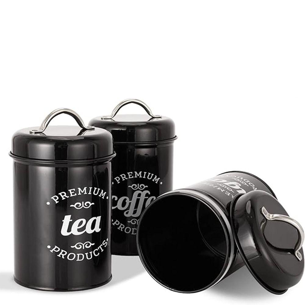 with Lid Cookie Jar Rustic Spice Organizer Jars Gift Tea Storage Jar  Kitchen Accessories