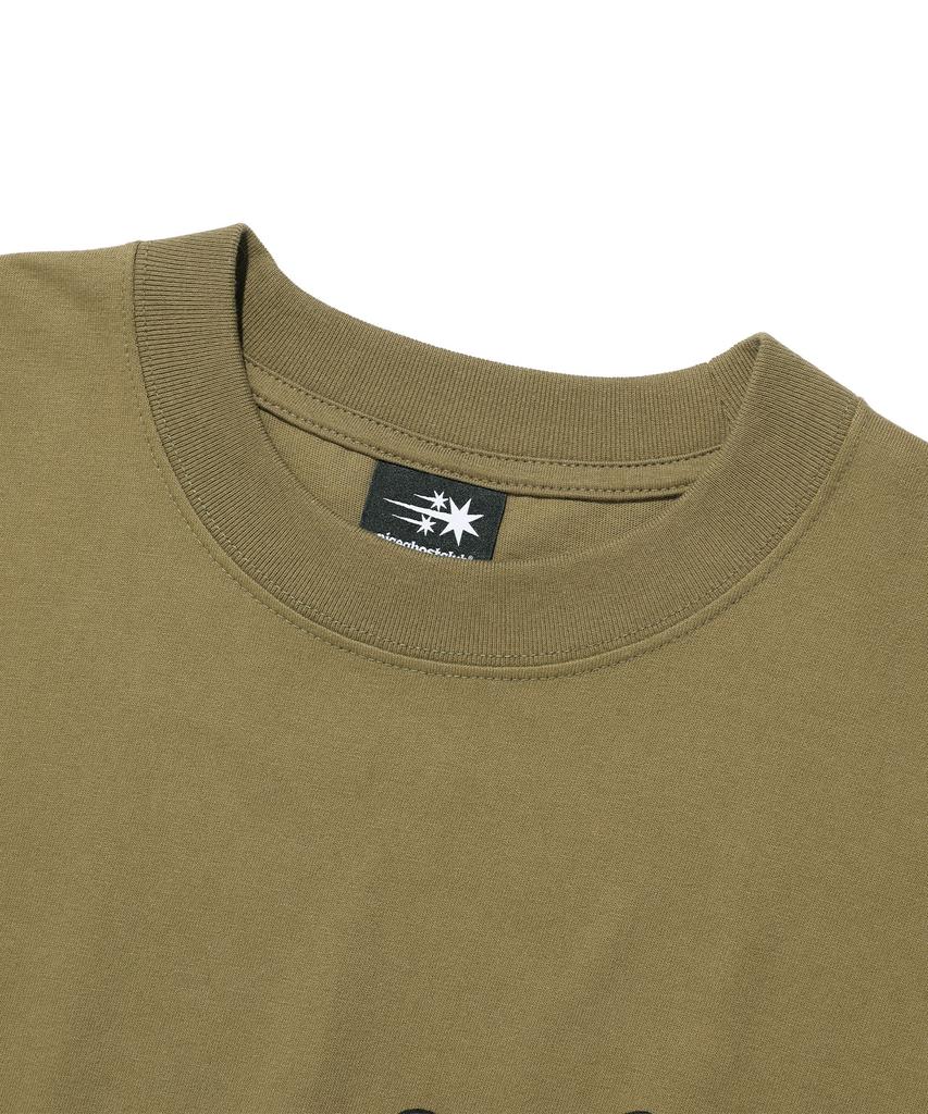 NICEGHOSTCLUB Ghost Angels Photo Big Big Tee_Khaki(Ng2Fmut543A)
