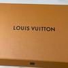 Used LOUIS VUITTON logo muffler black/white