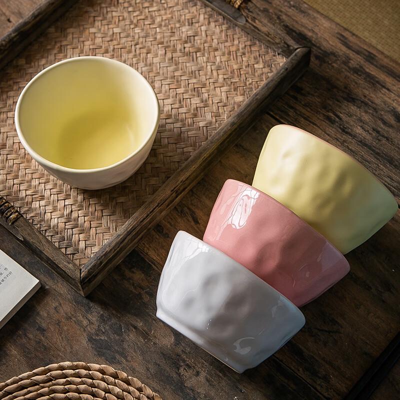 Cream Style Gradient Ceramic Bowl Set