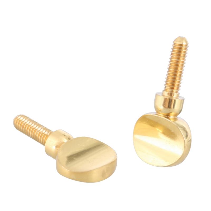 2Pcs Copper Sax Neck Tightening Screws Saxophone Neck Screws Tightener Saxophone Tightening Attach Screw Part Enduring
