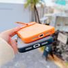 KEYSION Matte Skin Feel Lens Stand Phone Case for Magsafe for iPhone 17 Pro Max Magnetic Wireless Charging Shockproof Back Cover