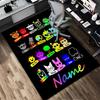 Custom Name Sprunki Love Living Room Non-Slip Area Rug Soft Carpet for Bedroom Kids Playroom Sofa Office Home Decor Doormat