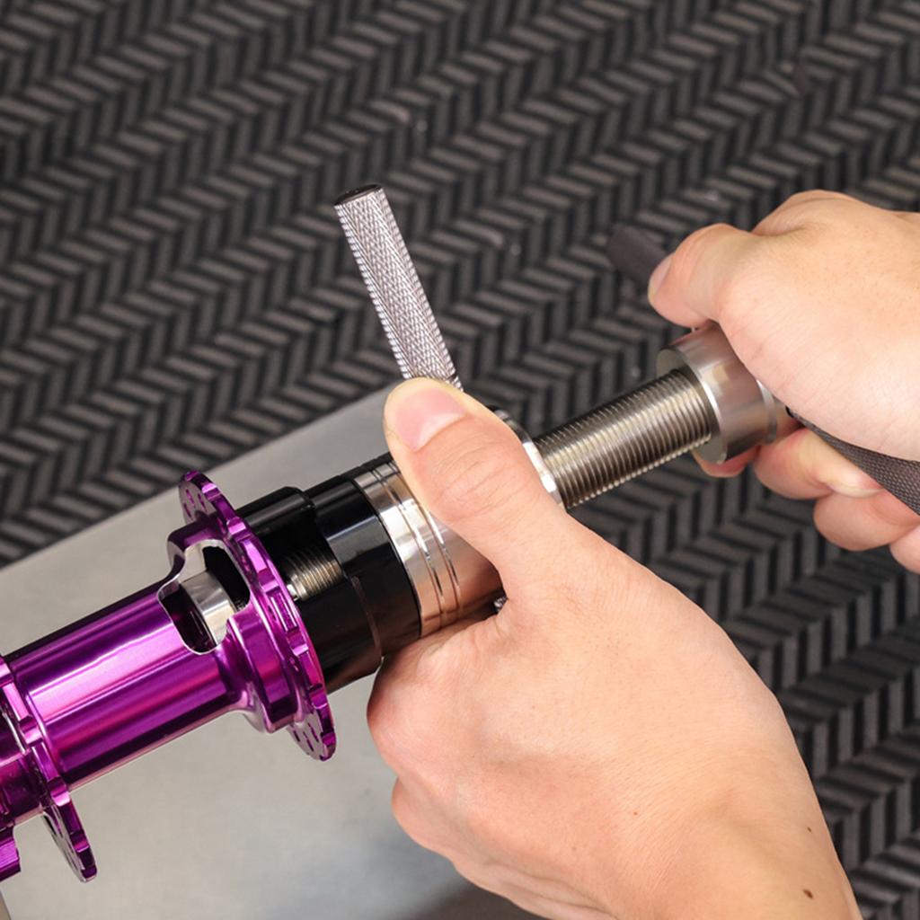 MTB Road Bicycle Hub Bearing Removal Tool Bike Freehub Bearing Tool Tower Base Bearing Removal Puller Bike Hub Bearing Repair