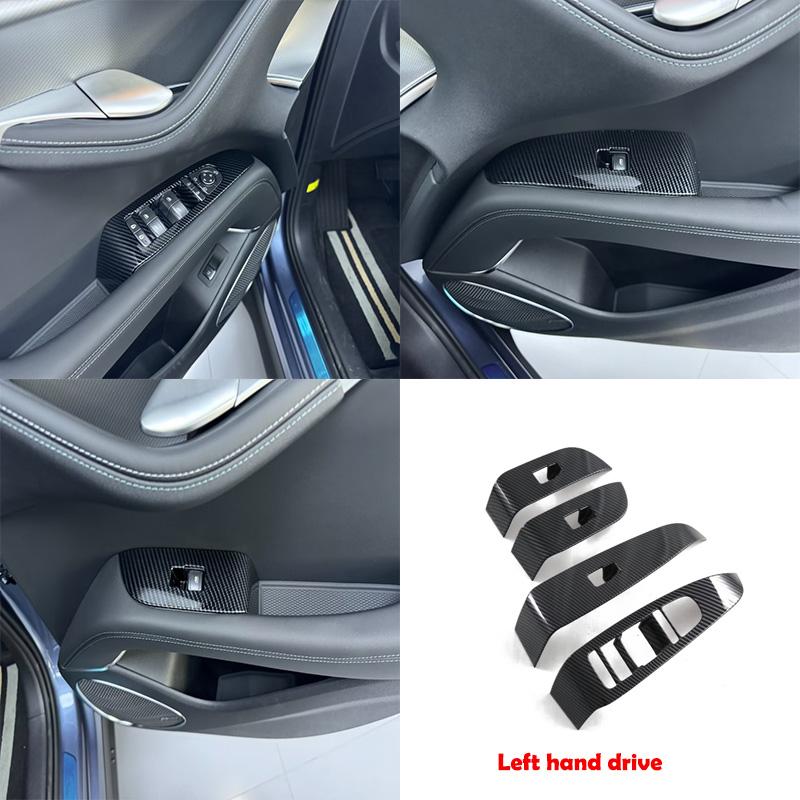 Abaiwai  For Byd Sealion 7 Sea Lion 07 Ev 2024 2025 Interior Door Window Lift Glass Switch Buttons Cover Molding Car 3d Parts