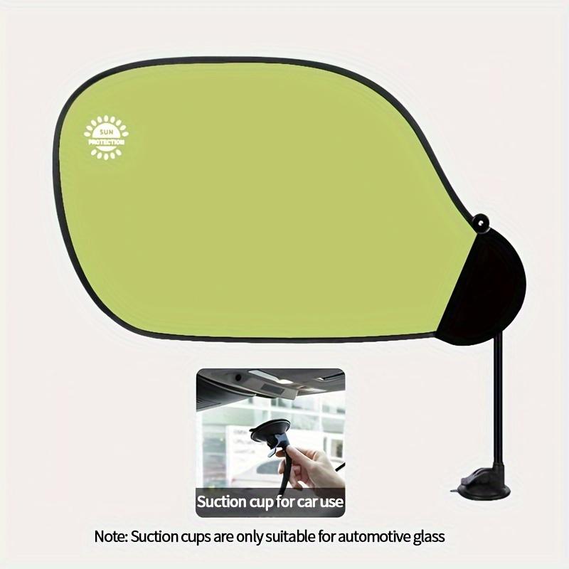 

Car sun shield suction cup Sun shield side window sun shield thermal insulation curtain Car innovation interior sun shield зелёный