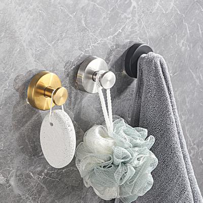 Vakuum-Saugnapf-Haken Edelstahl-Saughaken Dusch-Badezimmer-Haken Duschhakenhalter Duschhaken zum Aufhängen von Handtüchern