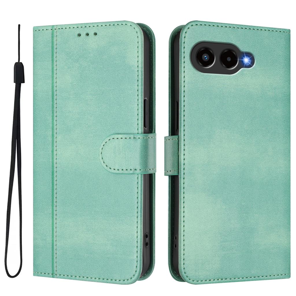 För T-Mobile T Phone 3/T-Mobile REVVL 8 Fodral Plånbok Stativ Retro Textur Läder Telefonfodral med Snodd